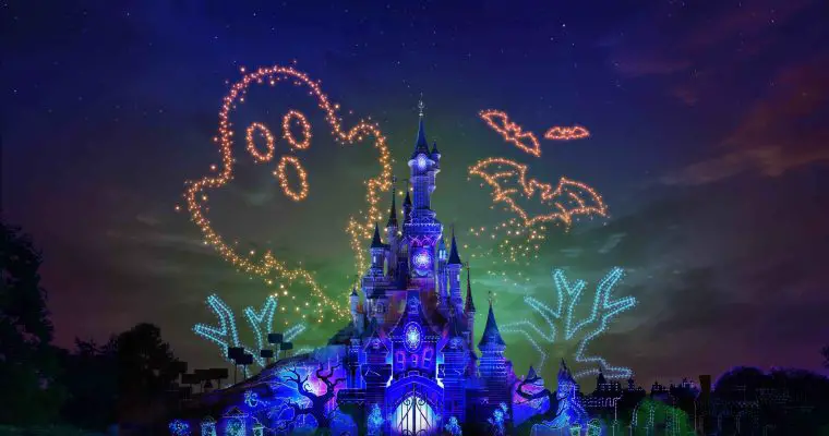 Spook-tacular News: Disneyland Paris Unveils Exclusive Halloween Drone Show!
