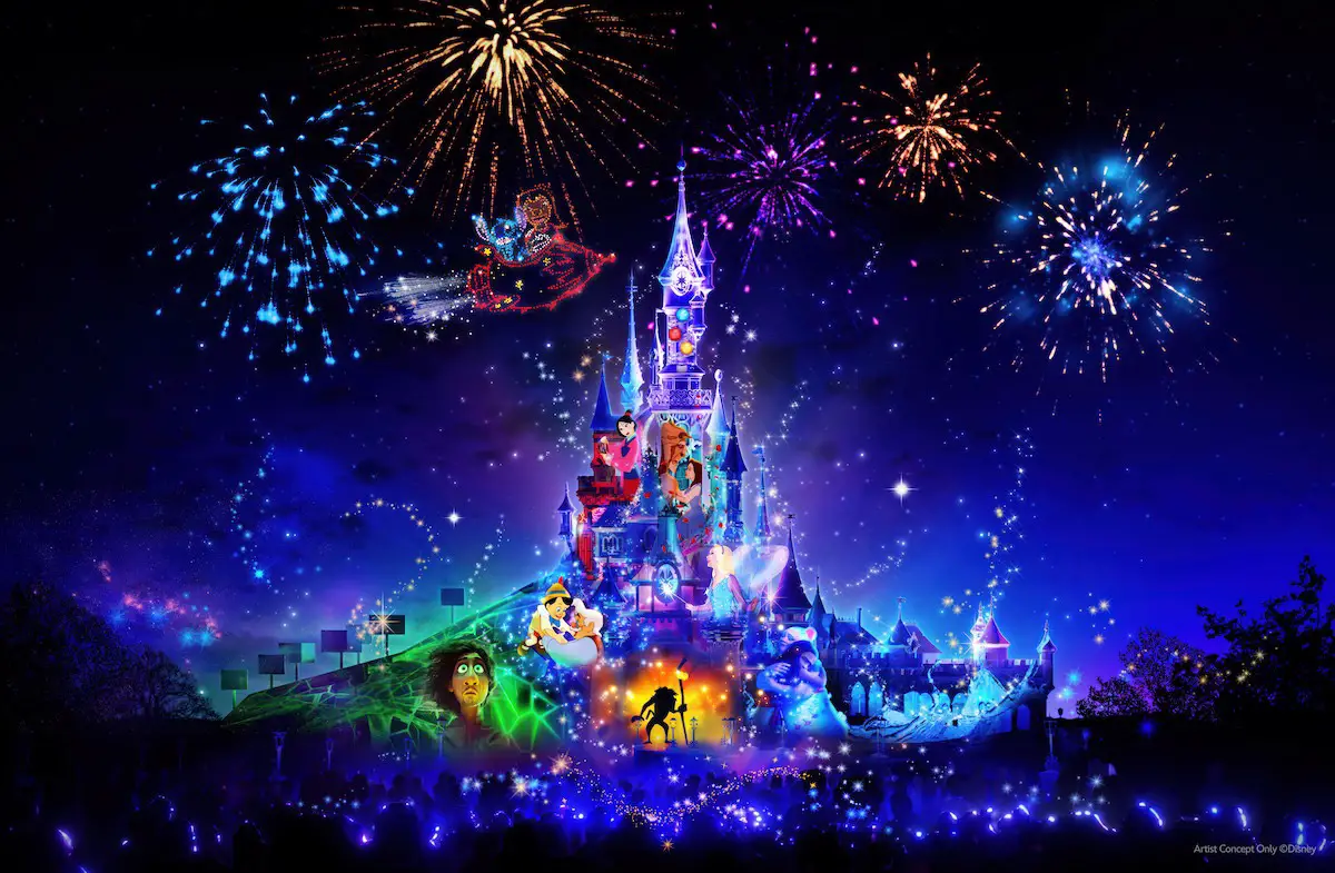 New Sleeping Beauty Castle Nighttime Show coming to Disneyland Park in January 2025, Disneyland Paris