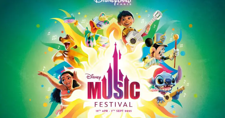 Disneyland Paris first every Music Festival starts 19th April 2025!