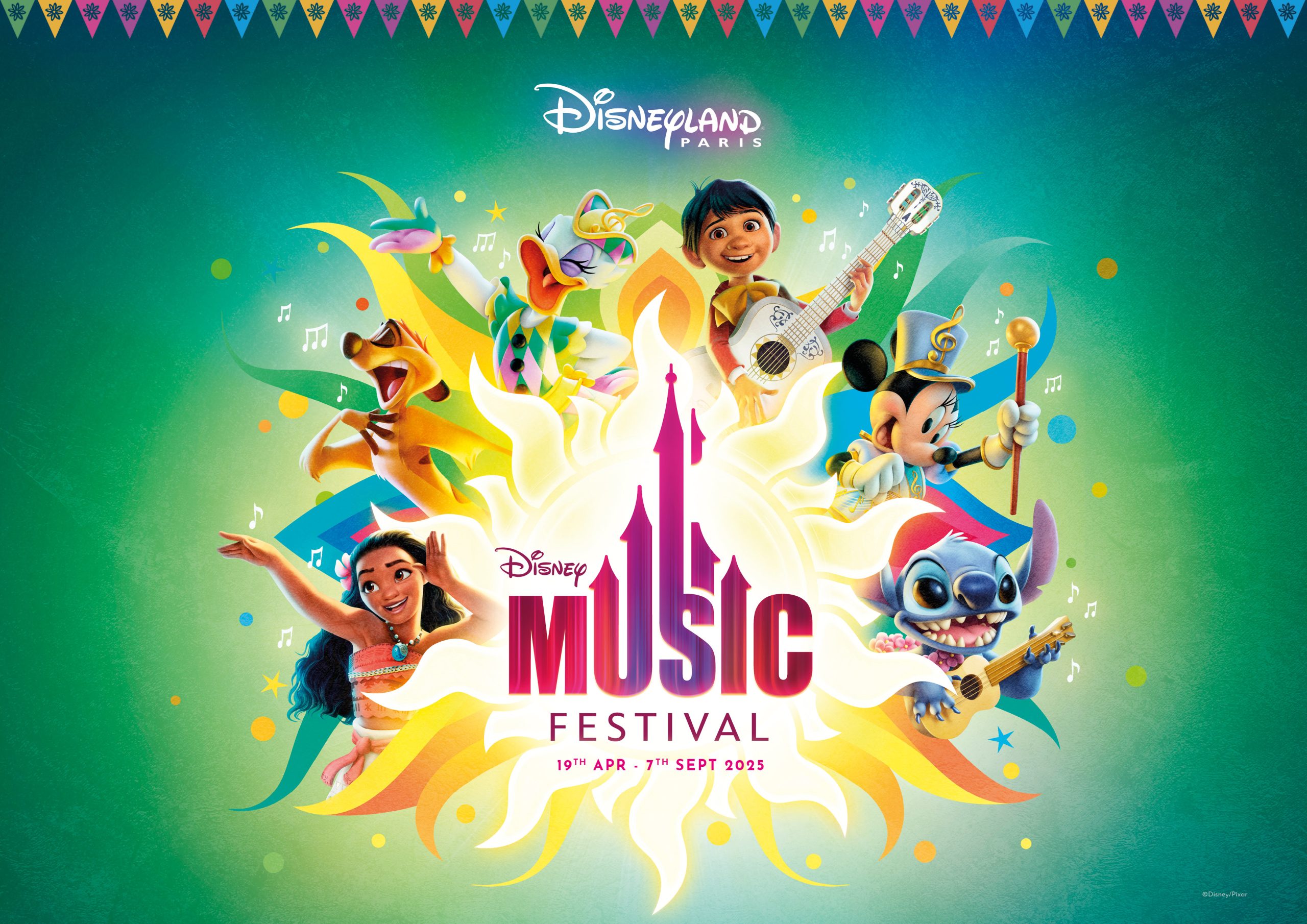 Disneyland Paris first every Music Festival starts 19th April 2025!